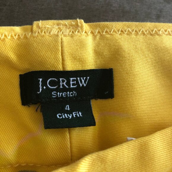 J. Crew City Fit Crop Pants Size 4 - Picture 4 of 6